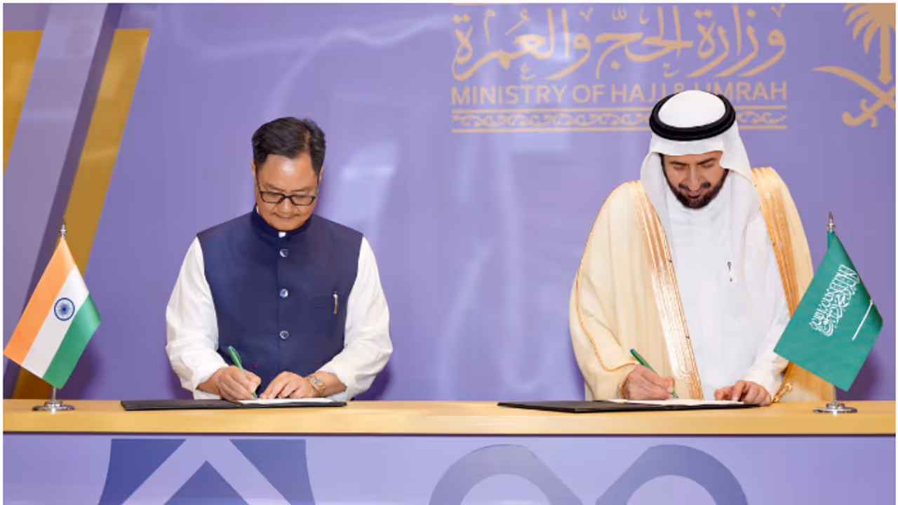  സൗദി-ഇന്ത്യ 2026 ഹജ്ജ് കരാറിൽ ഒപ്പുവെച്ചു; ഇന്ത്യയുടെ ക്വാട്ടയിൽ മാറ്റമില്ല